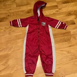 STARTER Red and White Kids One Piece